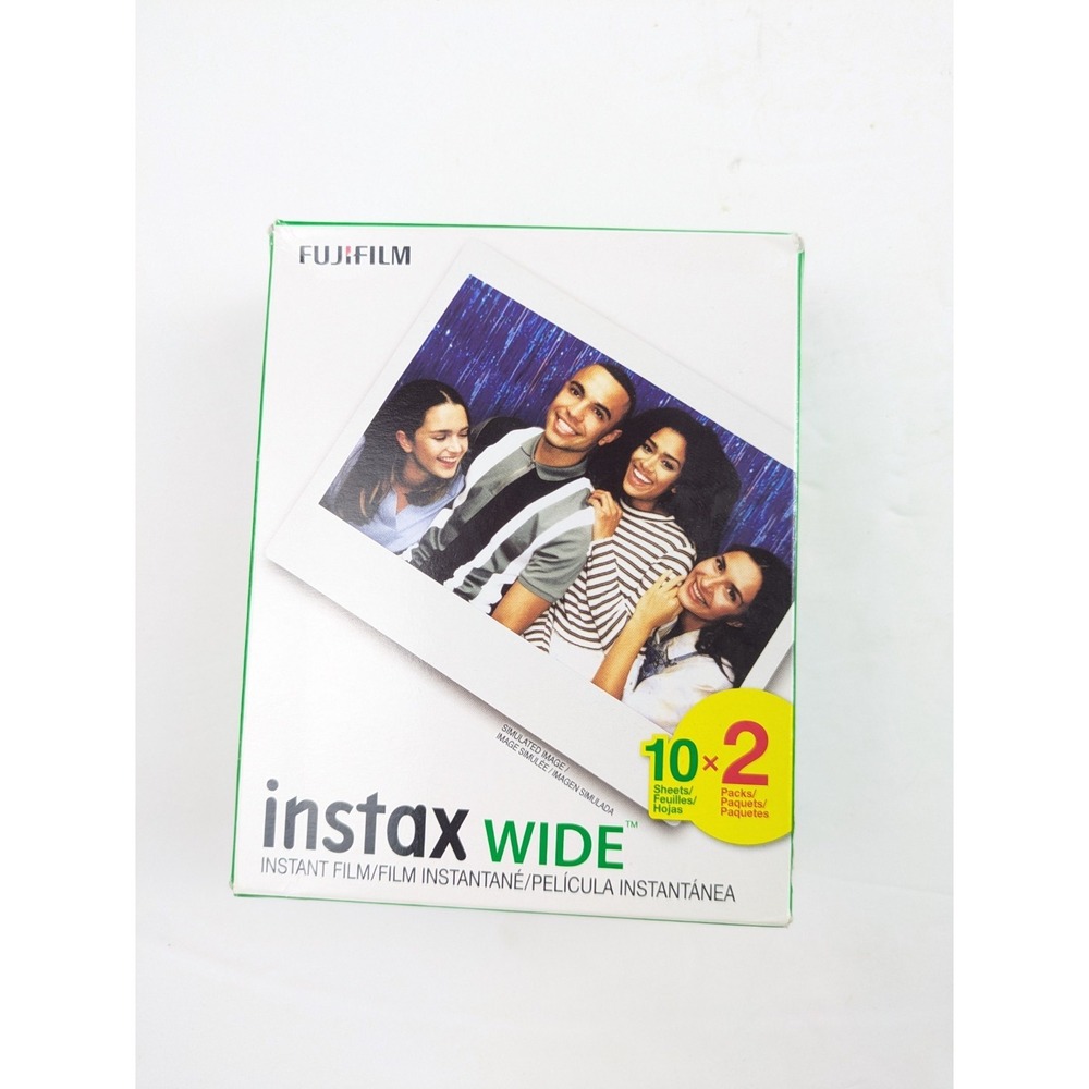 Fujifilm Instax Wide Instant Film -‎ 2 x 10 packs  20 Exposures 2004